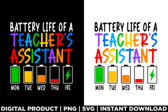Battery Life of Teachers Assistant Graphics