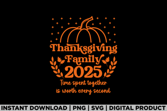 Family Thanksgiving 2025 Matching Fall Graphics