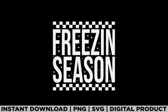 Freeezing Season Winter Holiday Tee Graphics