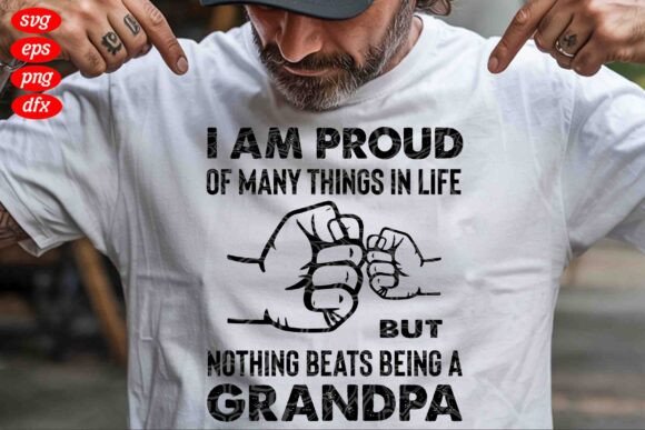 I Am Proud Grandpa SVG Graphics