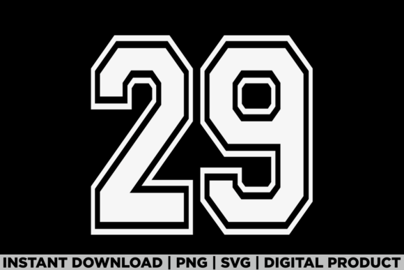 Number 29 Birthday Varsity Sports Team