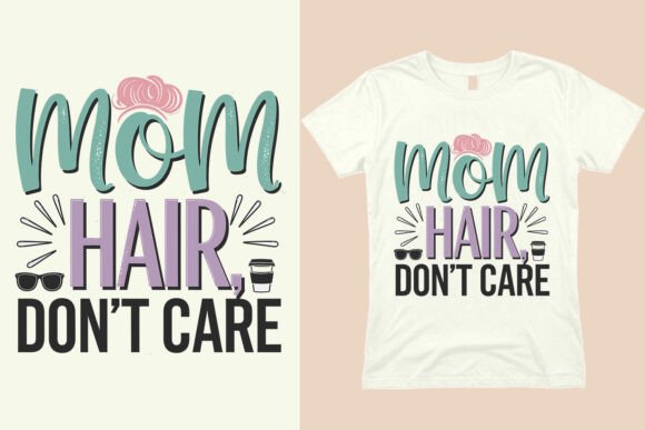Proud Mom SVG T-Shirt Design Graphics
